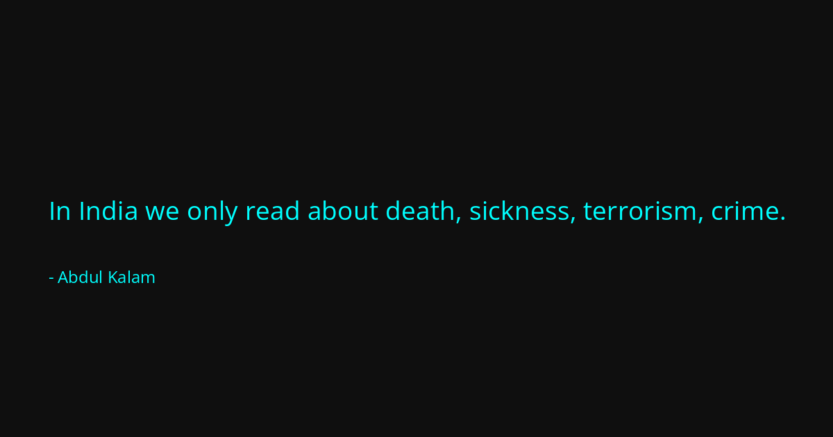 Quote by Abdul Kalam