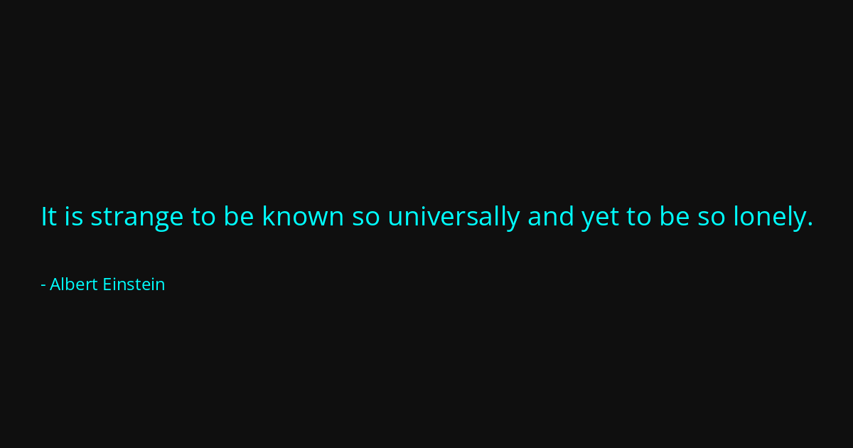 Quote by Albert Einstein