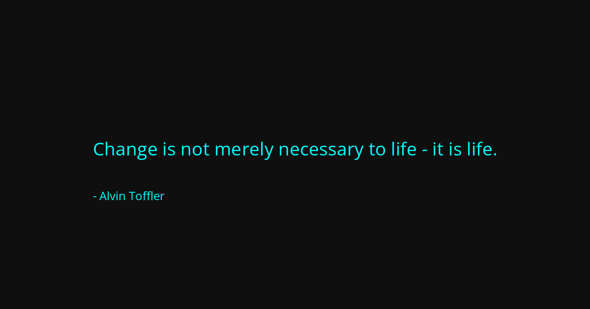 Quote by Alvin Toffler