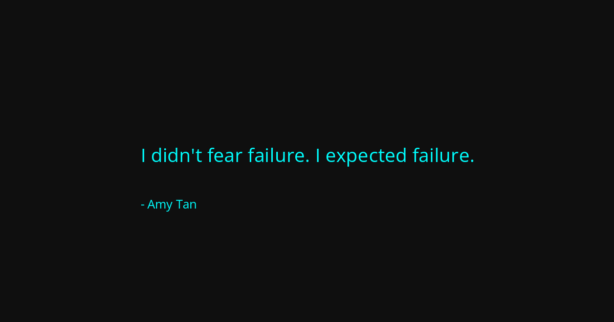 Quote by Amy Tan