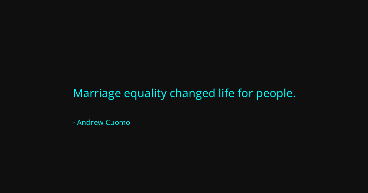 Quote by Andrew Cuomo