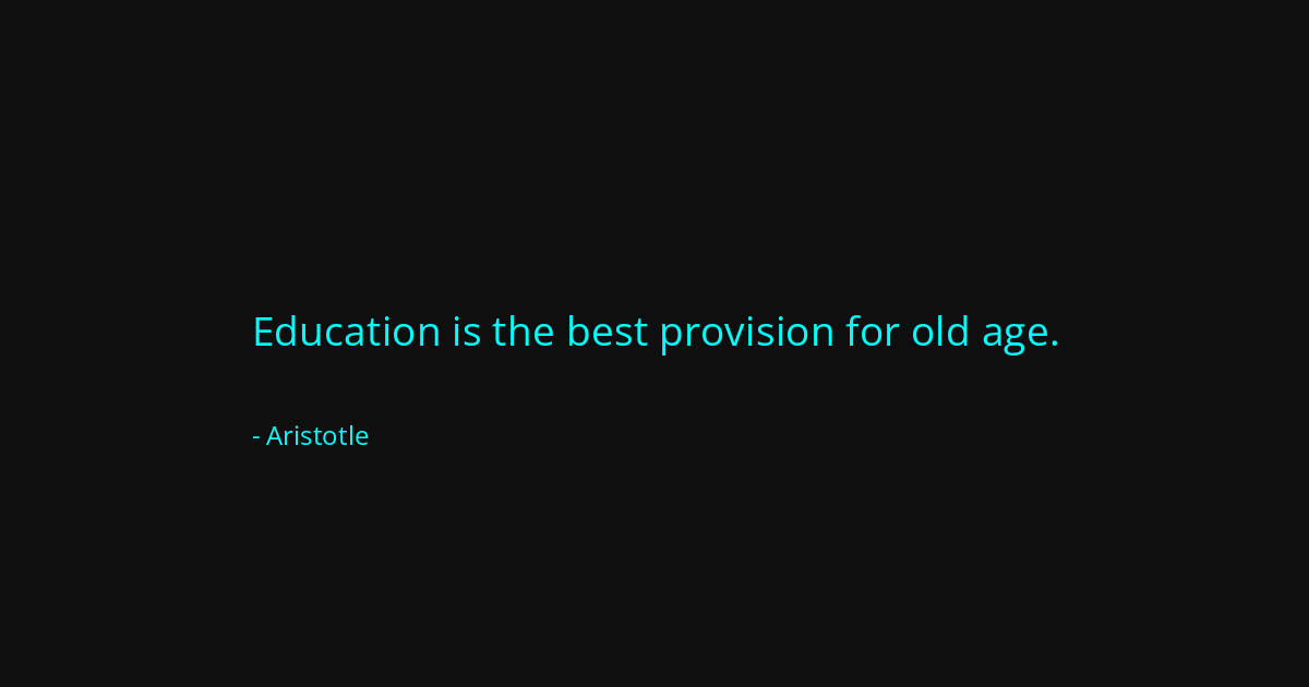Quote by Aristotle
