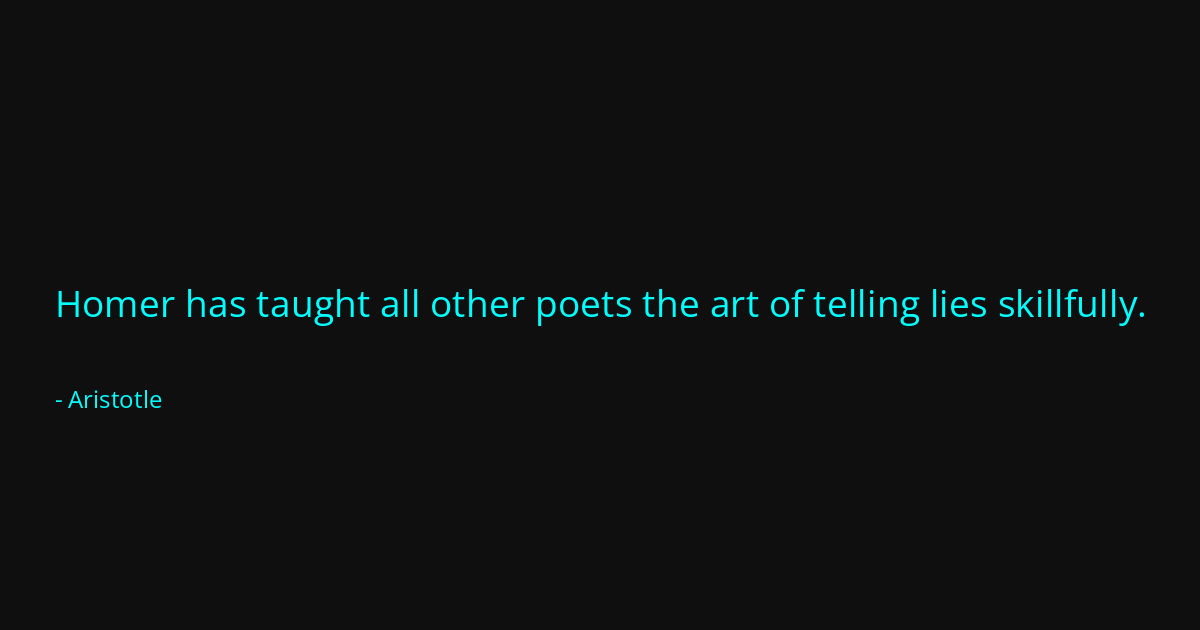 Quote by Aristotle