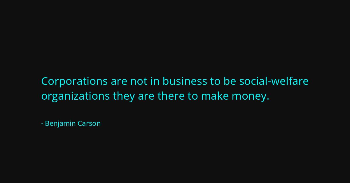 Quote by Benjamin Carson