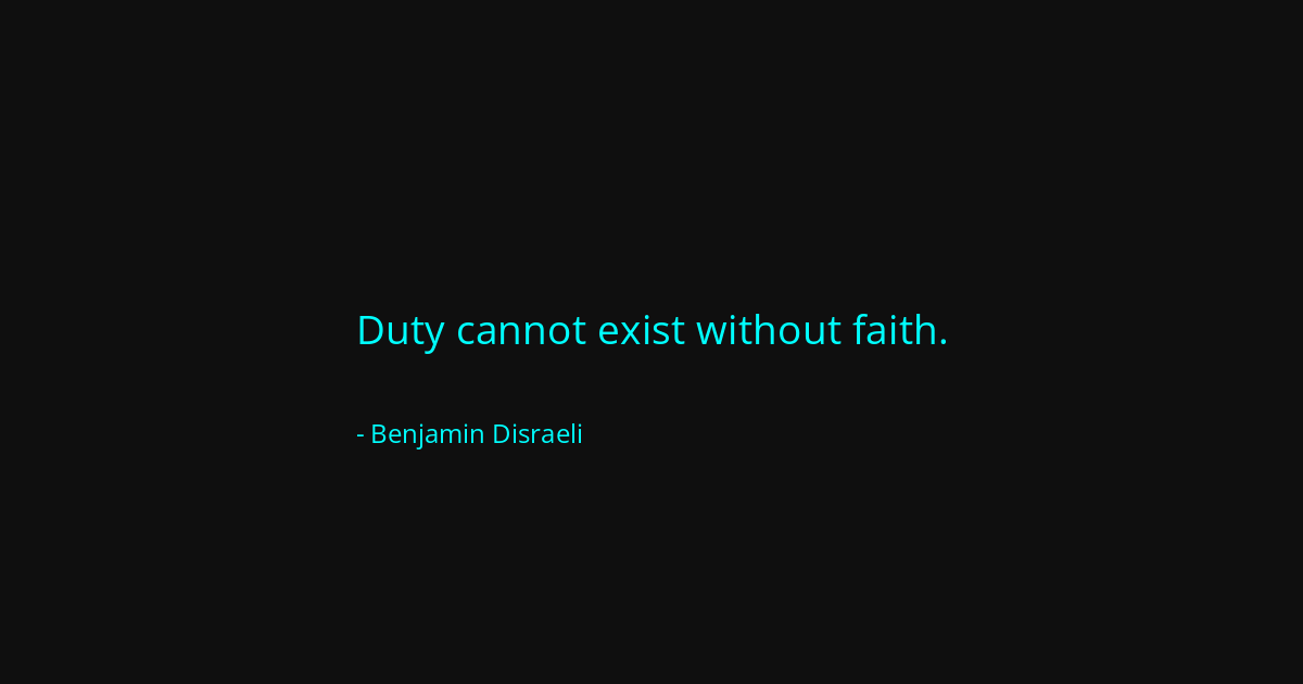 Quote by Benjamin Disraeli