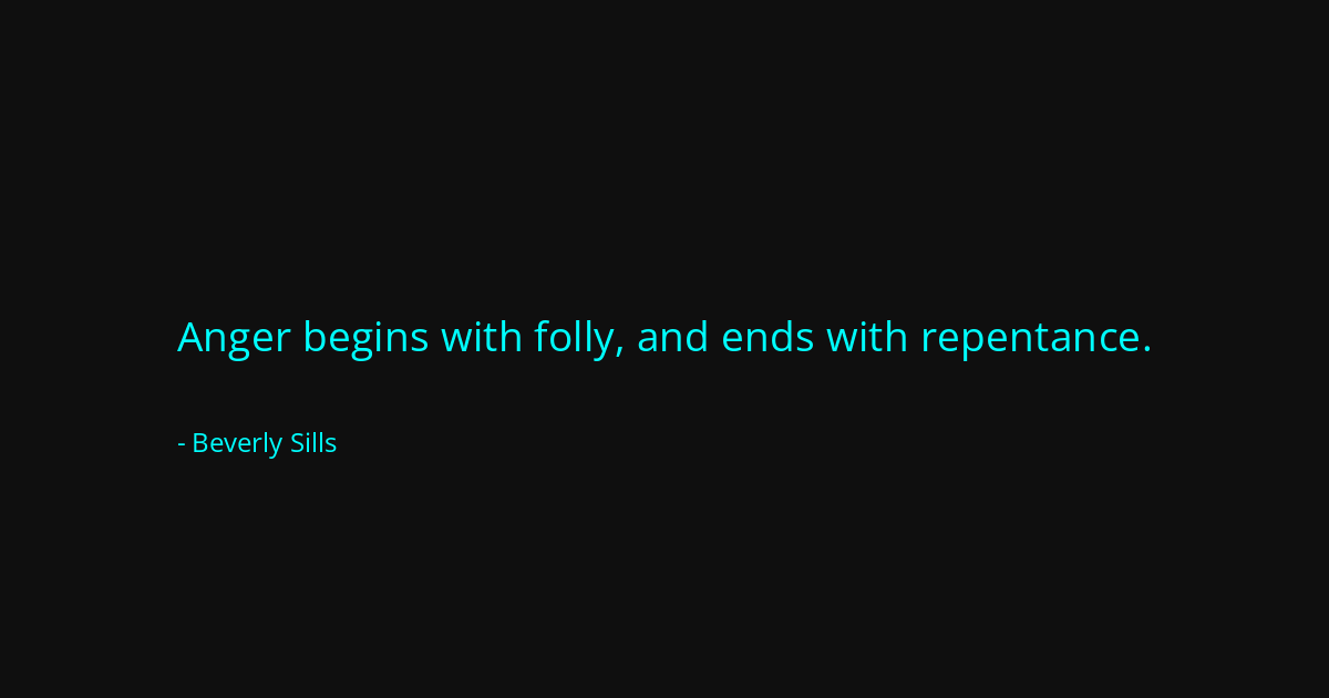 Quote by Beverly Sills