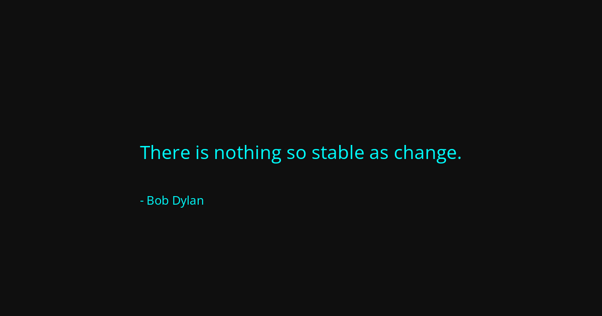 Quote by Bob Dylan