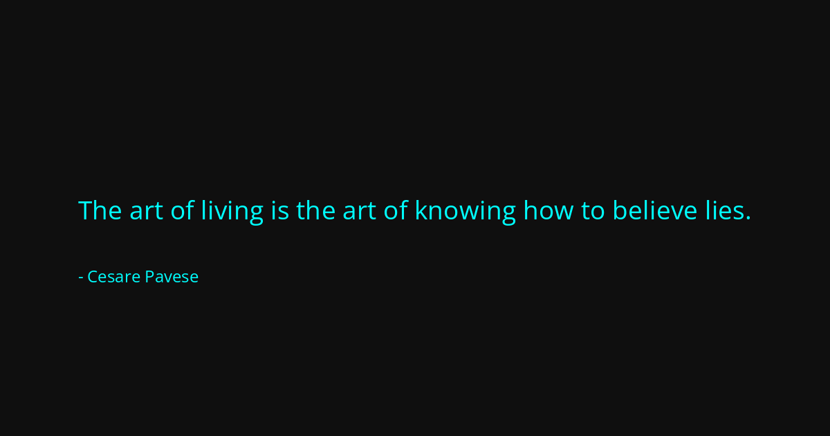 Quote by Cesare Pavese