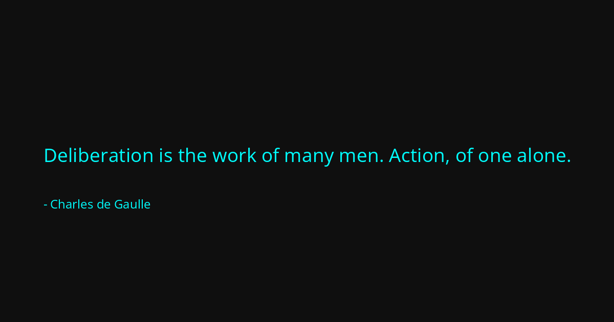 Quote by Charles de Gaulle