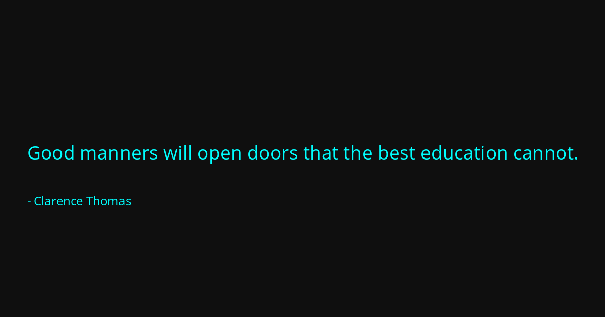 Quote by Clarence Thomas