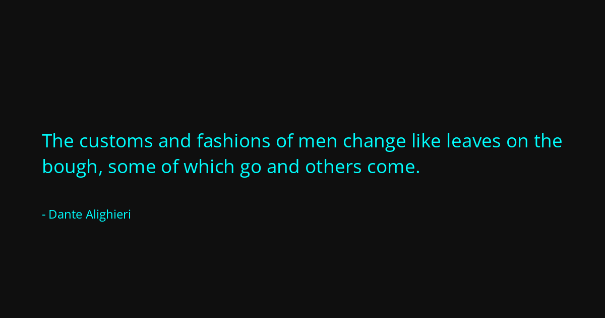 Quote by Dante Alighieri