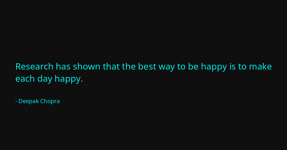 Quote by Deepak Chopra