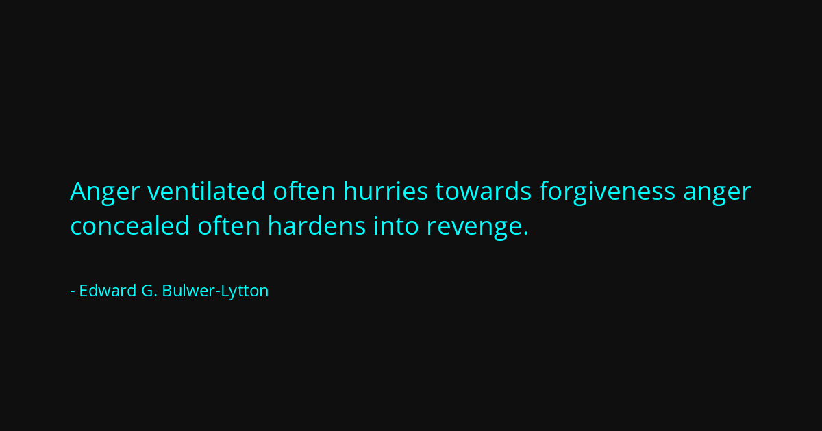 Quote by Edward G. Bulwer-Lytton