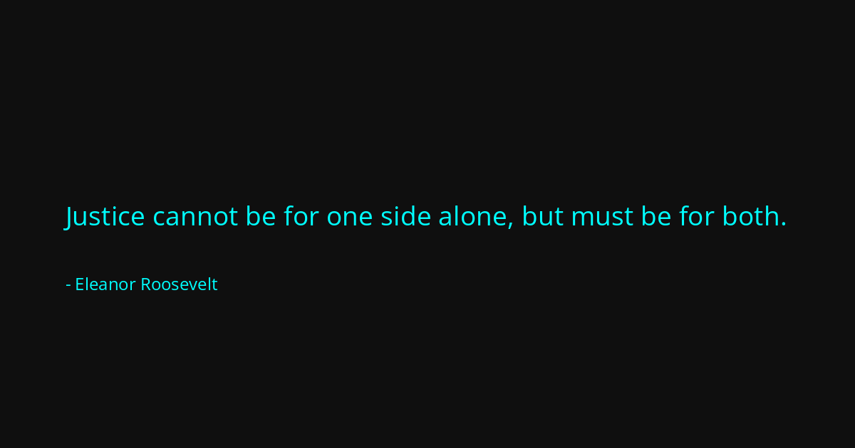 Quote by Eleanor Roosevelt