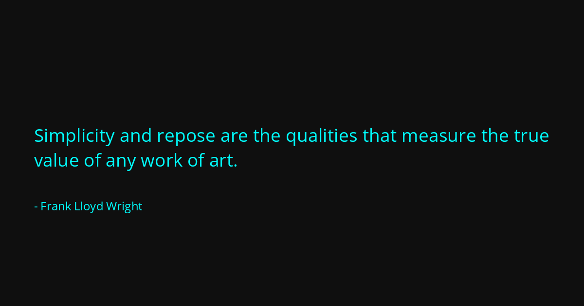 Quote by Frank Lloyd Wright