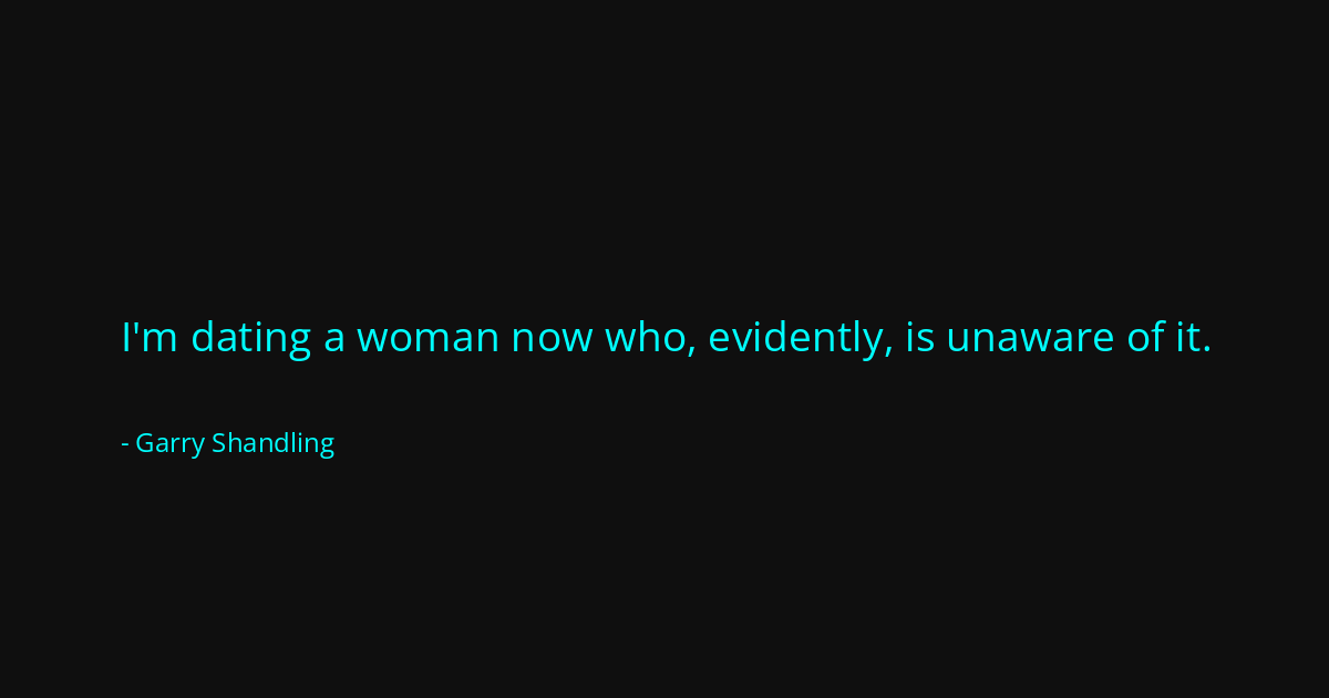 Quote by Garry Shandling