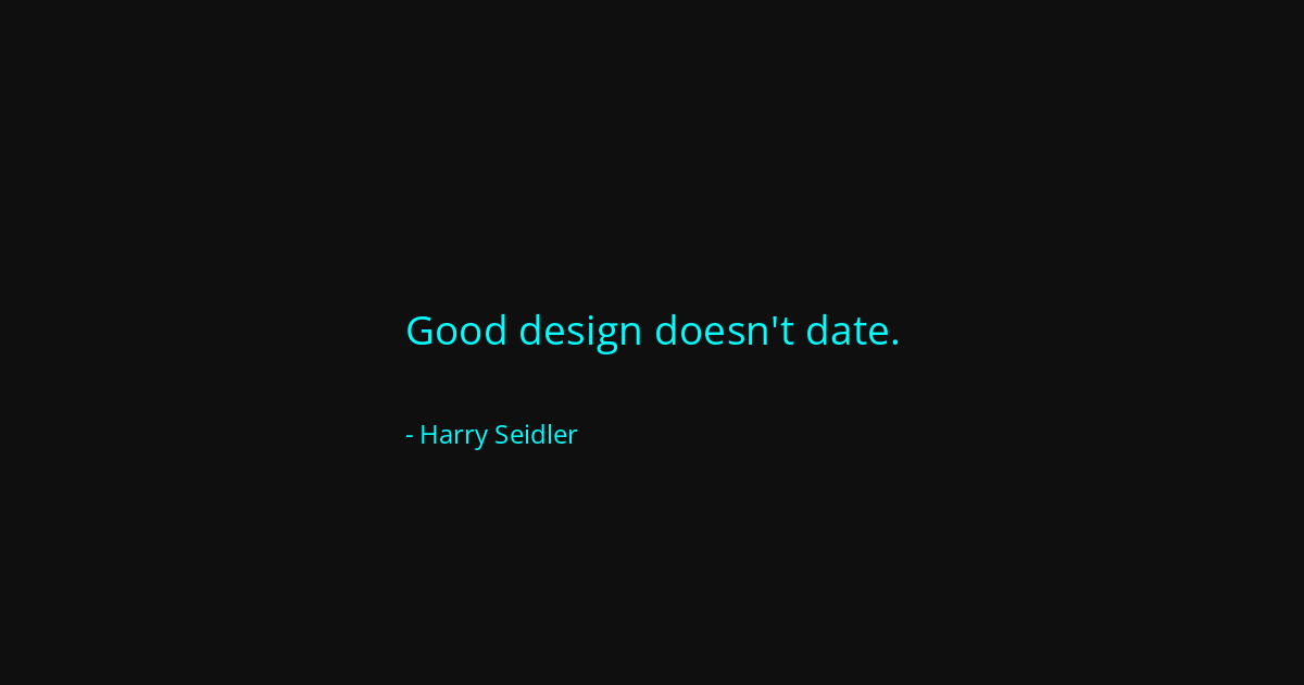 Quote by Harry Seidler