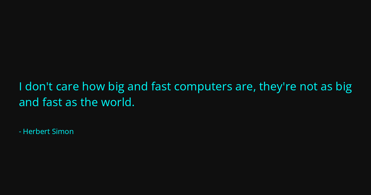 Quote by Herbert Simon