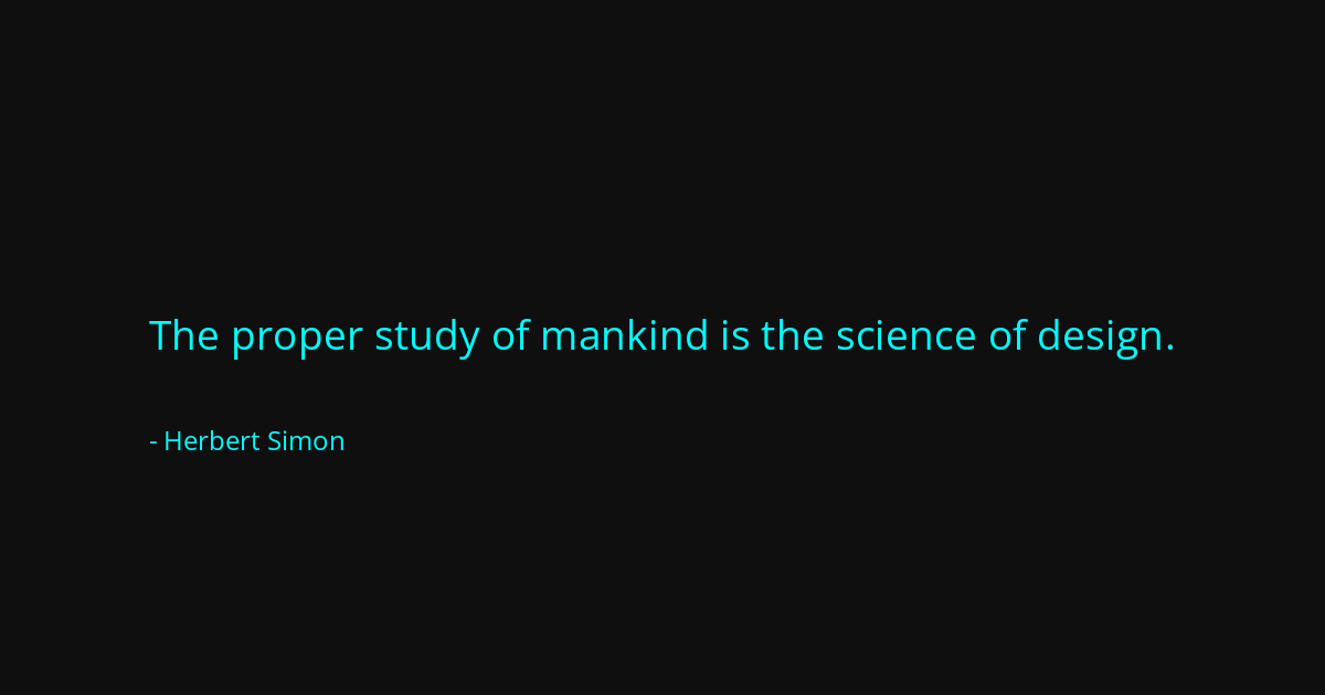 Quote by Herbert Simon