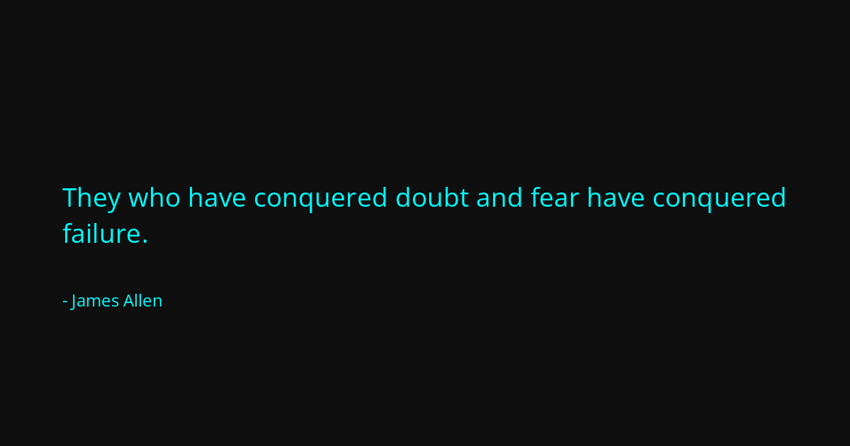 Quote by James Allen