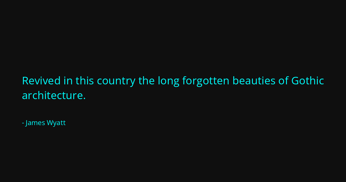 Quote by James Wyatt