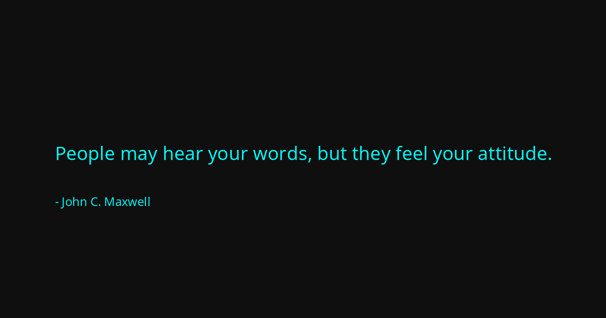 Quote by John C. Maxwell