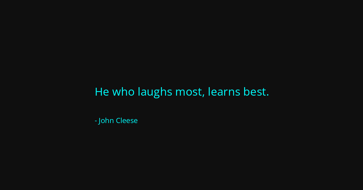 Quote by John Cleese