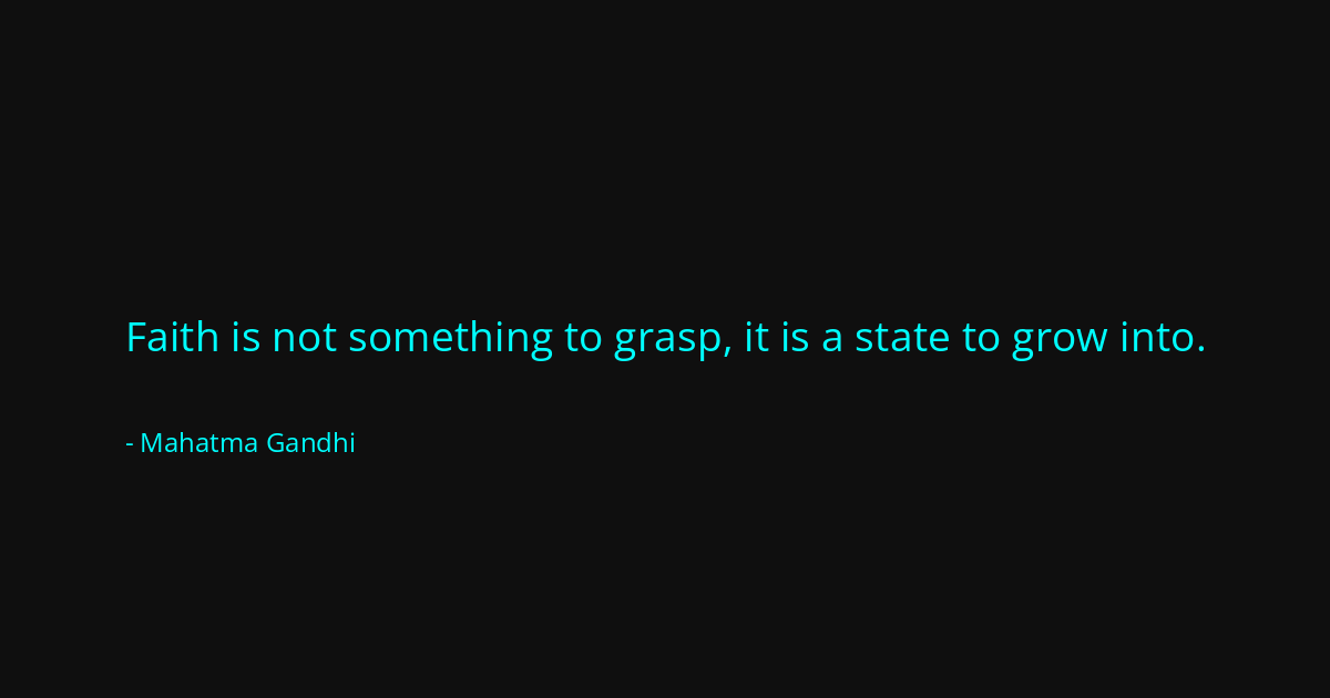 Quote by Mahatma Gandhi