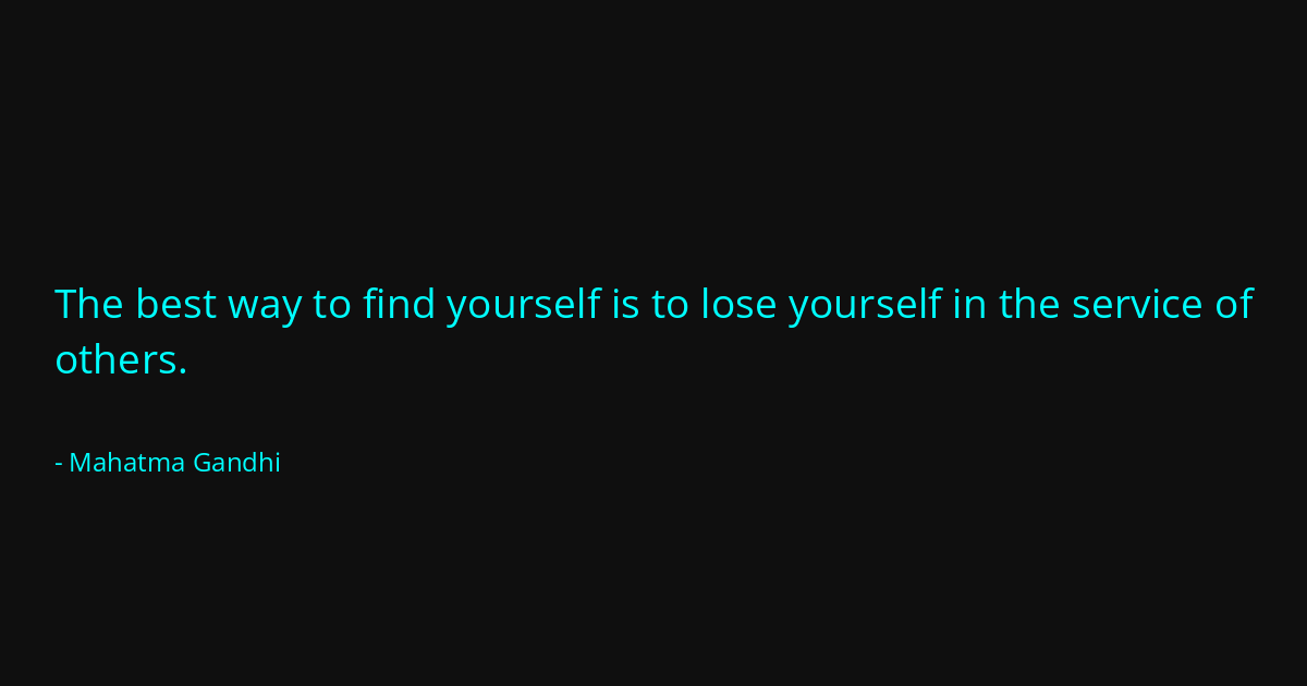 Quote by Mahatma Gandhi