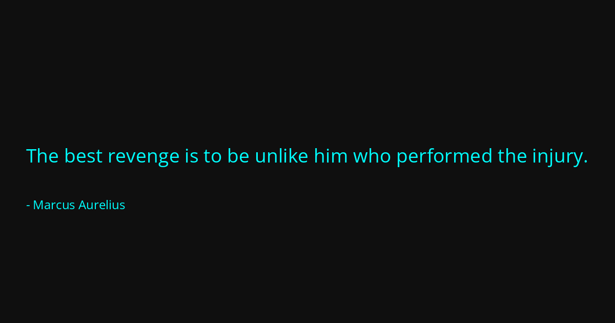 Quote by Marcus Aurelius