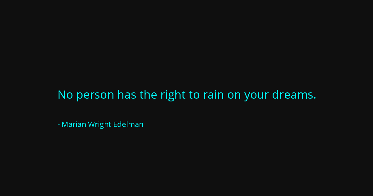 Quote by Marian Wright Edelman