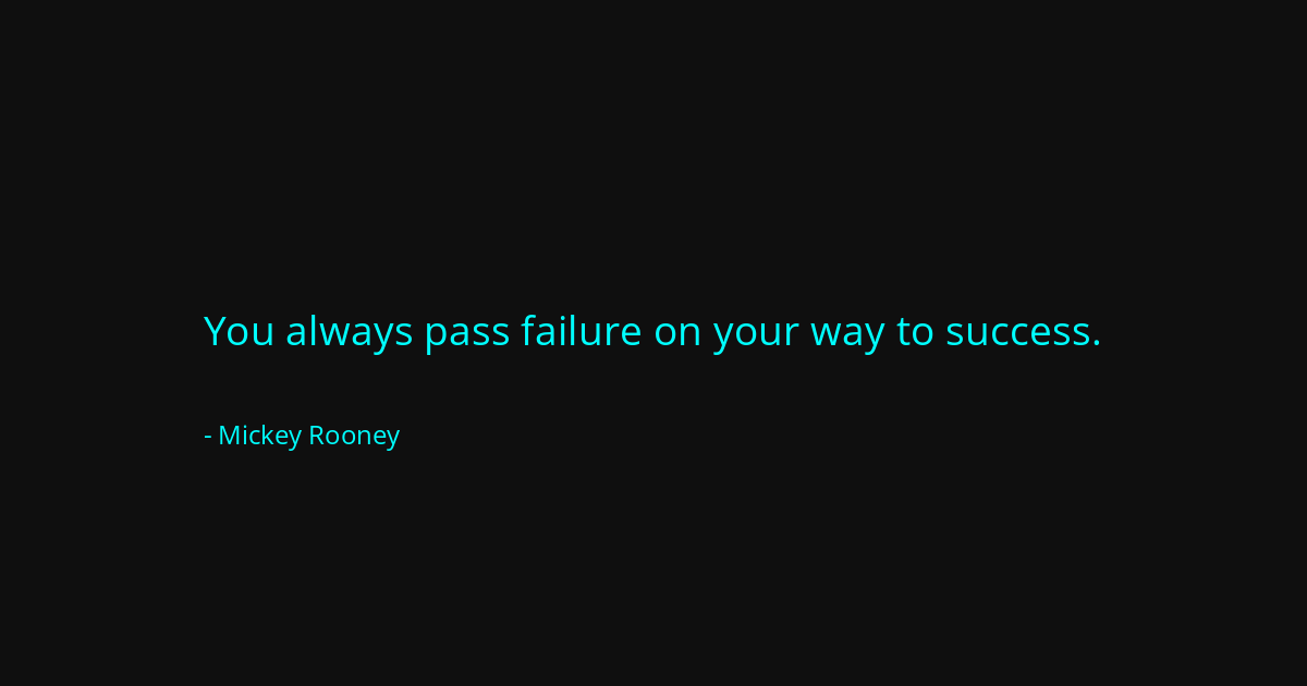 Quote by Mickey Rooney