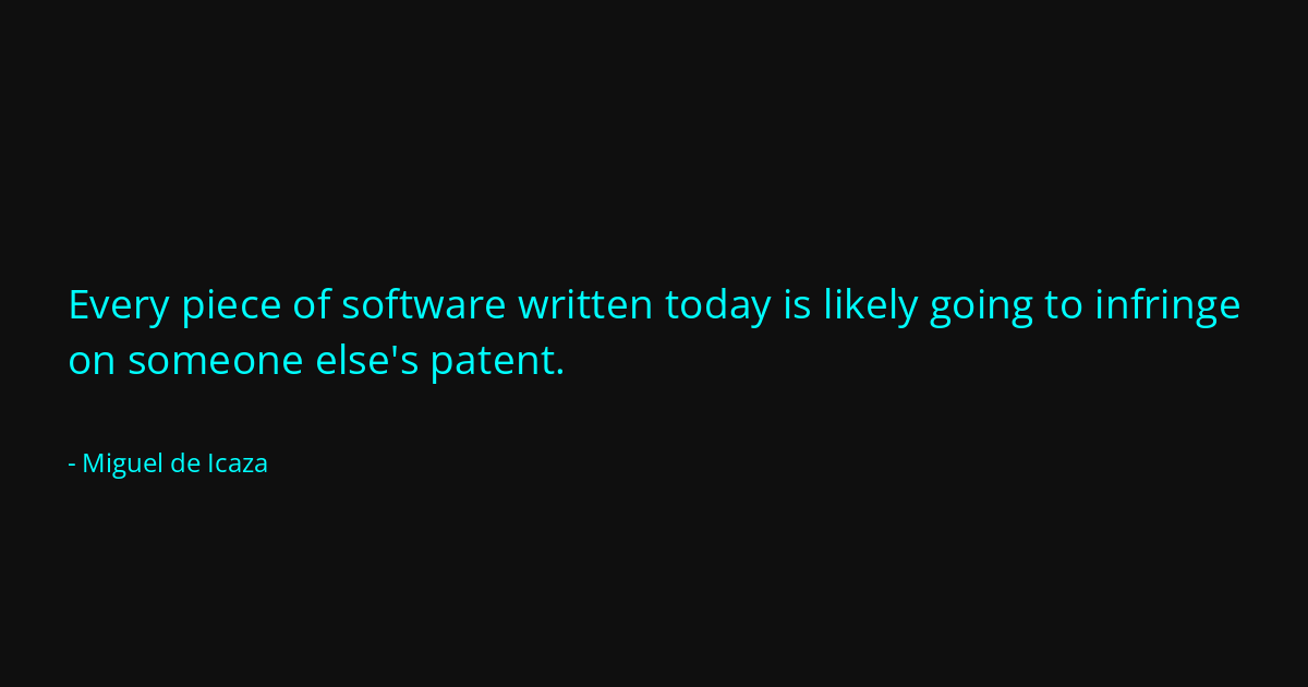 Quote by Miguel de Icaza