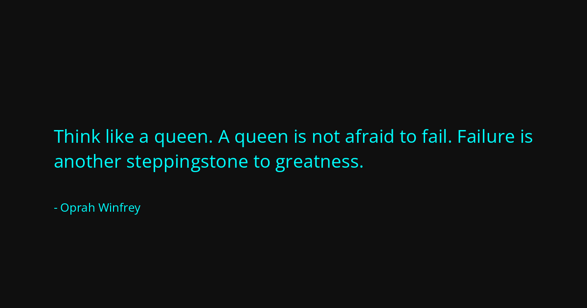 Quote by Oprah Winfrey