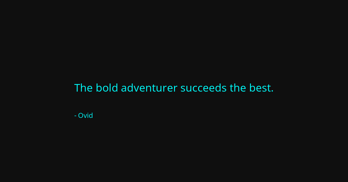 Quote by Ovid