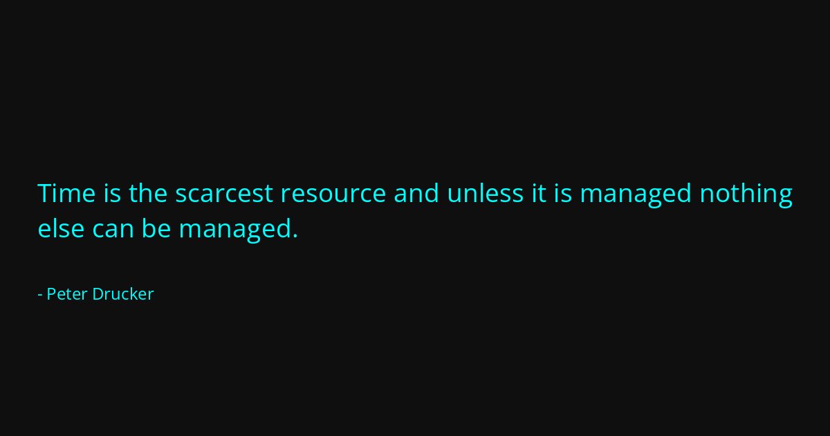 Quote by Peter Drucker