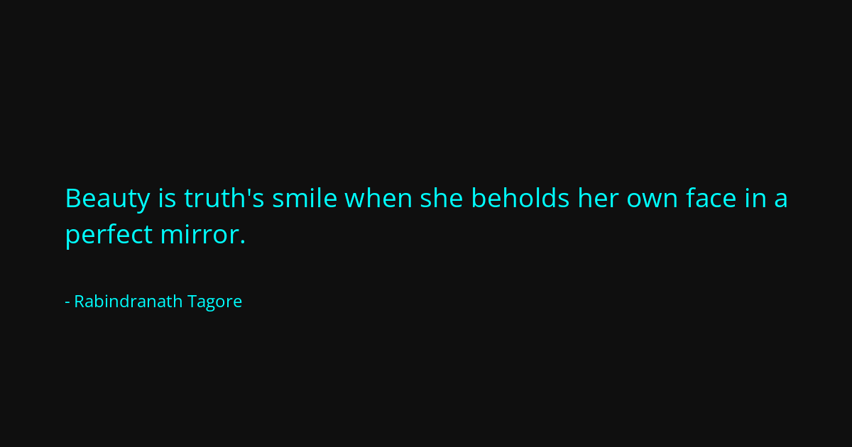 Quote by Rabindranath Tagore