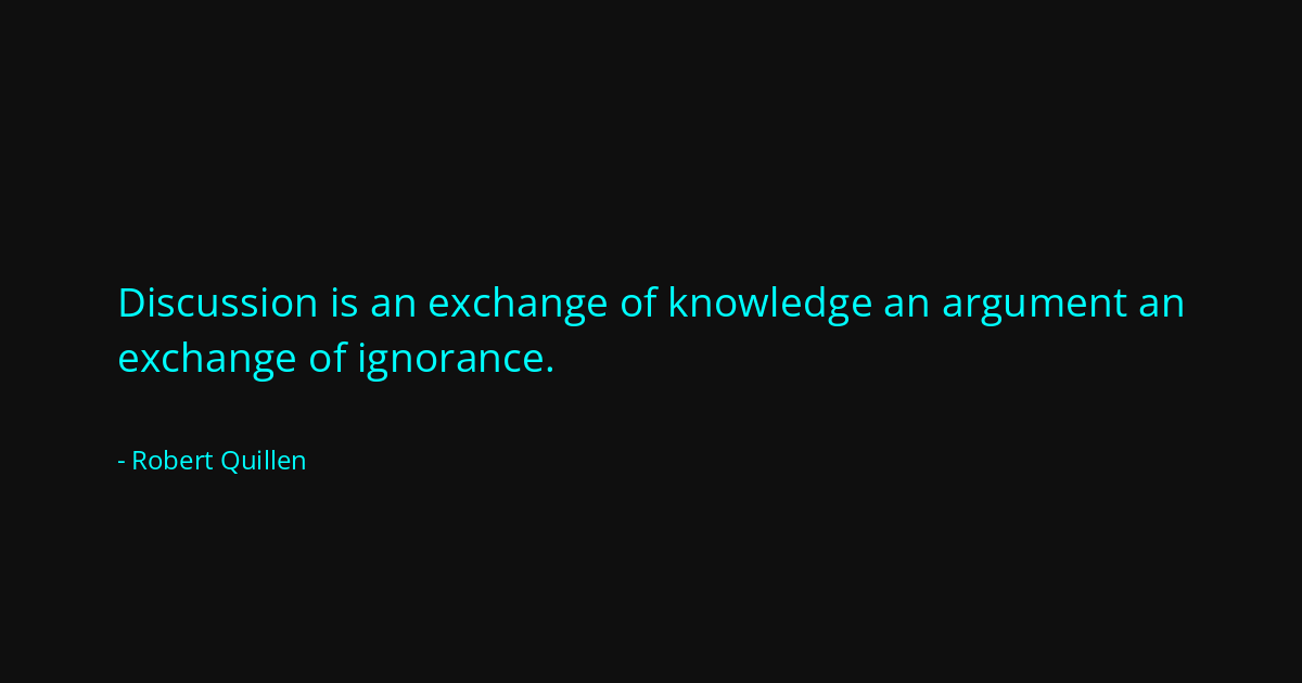 Quote by Robert Quillen