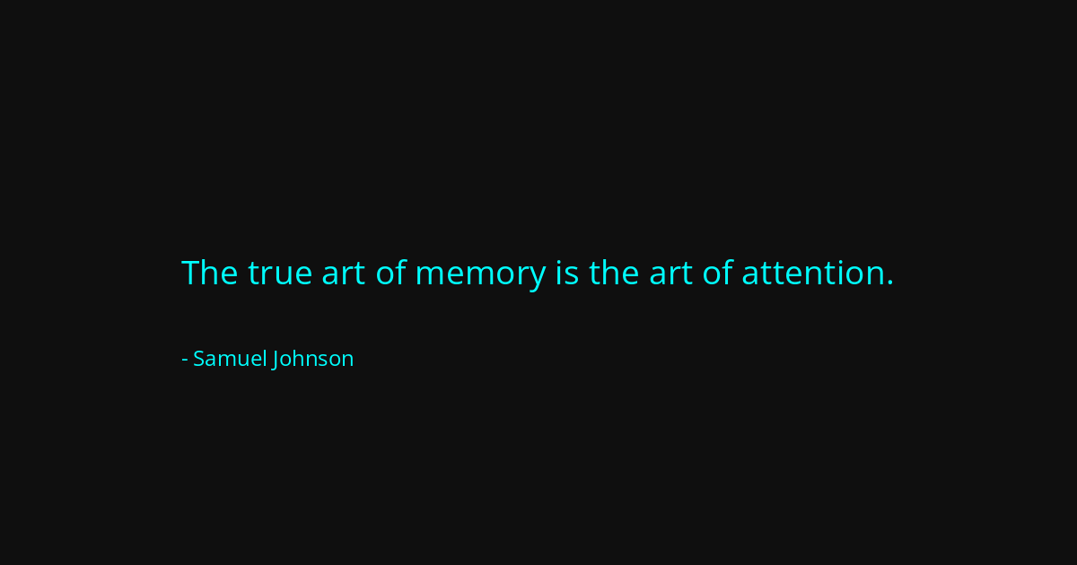 Quote by Samuel Johnson