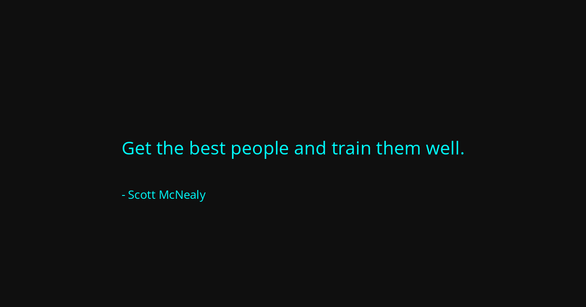 Quote by Scott McNealy