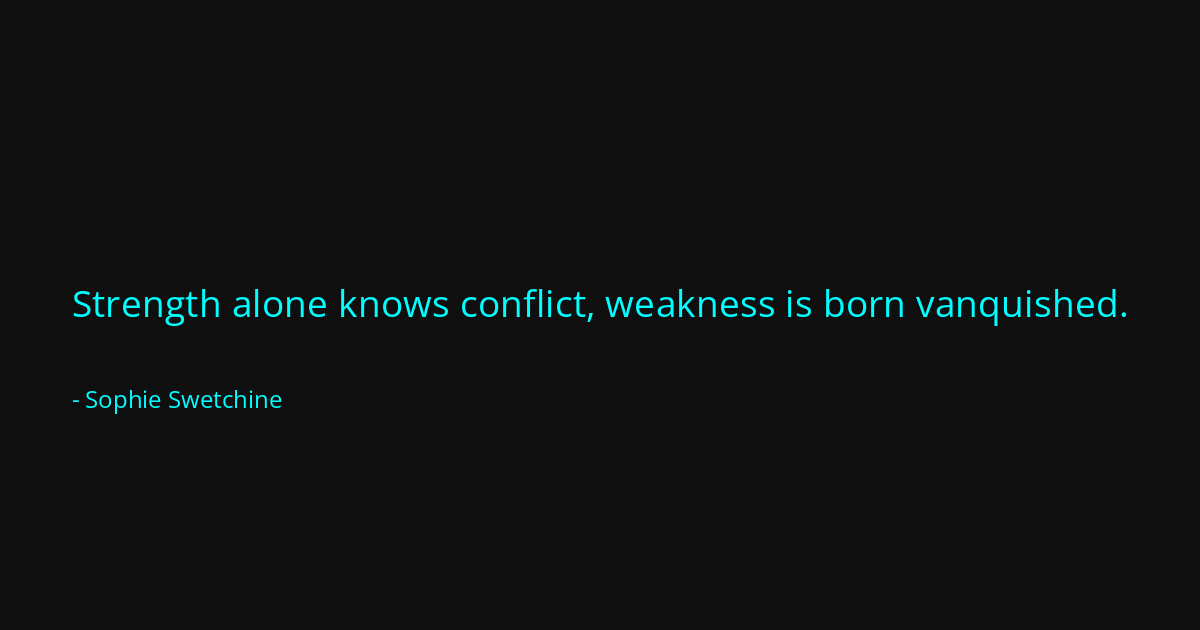 Quote by Sophie Swetchine