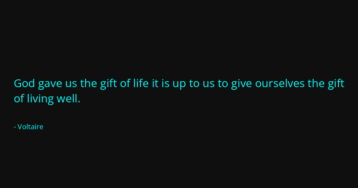 Quote by Voltaire