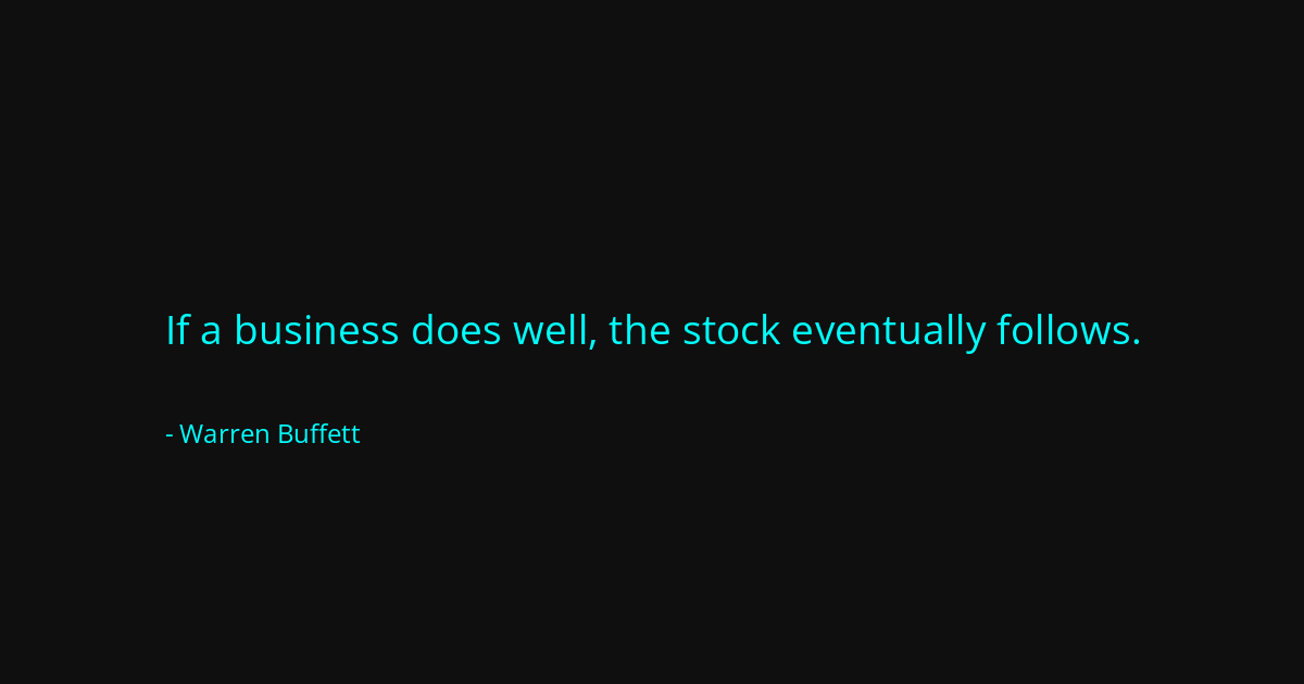 Quote by Warren Buffett